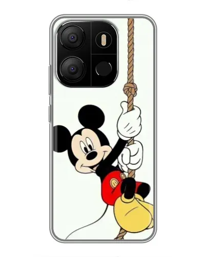 Чехол для TECNO Pop 7 Pro с картинкой «Mickey на канате» Чехол для TECNO Pop 7 Pro с картинкой «Mickey на канате»