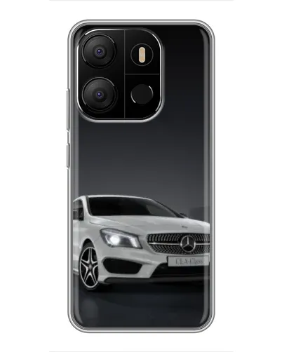 Чехол для TECNO Pop 7 Pro с картинкой «Mercedes AMG GT Silver» Чехол для TECNO Pop 7 Pro с картинкой «Mercedes AMG GT Silver»