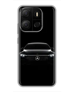Чехол для TECNO Pop 7 Pro с картинкой «Mercedes Vision — концепт»