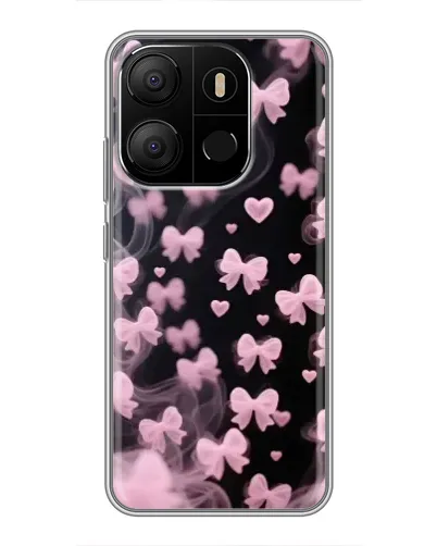 Чехол для TECNO Pop 7 Pro с картинкой «Неоновое кружево»