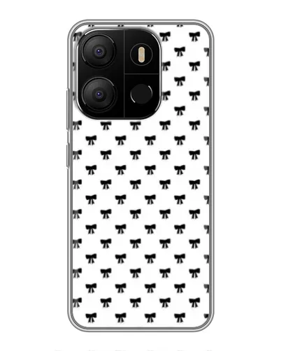 Чехол для TECNO Pop 7 Pro с картинкой «Мини-бантики»