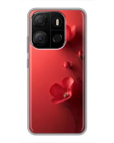 Чехол для TECNO Pop 7 Pro с картинкой «Маковые соцветия» Чехол для TECNO Pop 7 Pro с картинкой «Маковые соцветия»