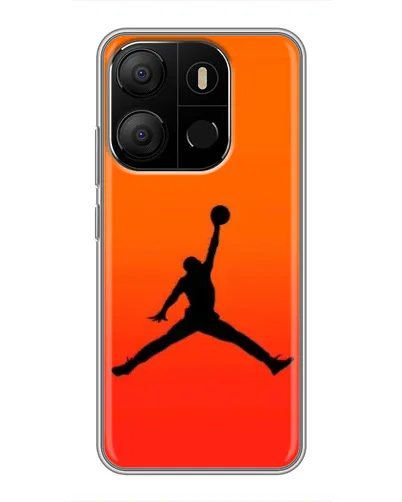 Чехол для TECNO Pop 7 с картинкой «Jordan Sunset»