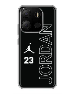 Чехол для TECNO Pop 7 с картинкой «Jordan Vertical» Чехол для TECNO Pop 7 с картинкой «Jordan Vertical»