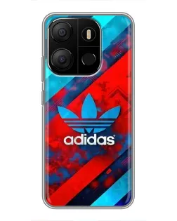 Чохол для TECNO Pop 7 з картинкою «Абстракція Adidas»