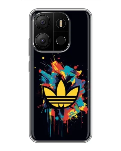Чохол для TECNO Pop 7 з картинкою «Adidas Splash»