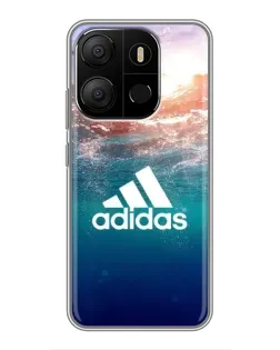Чохол для TECNO Pop 7 з картинкою «Океанська глибина адідас»