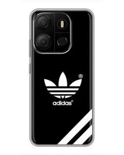 Чохол для TECNO Pop 7 з картинкою «Adidas з діагональними смугами»