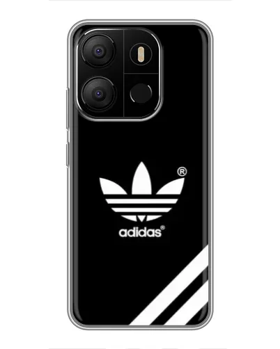 Чохол для TECNO Pop 7 з картинкою «Adidas з діагональними смугами»