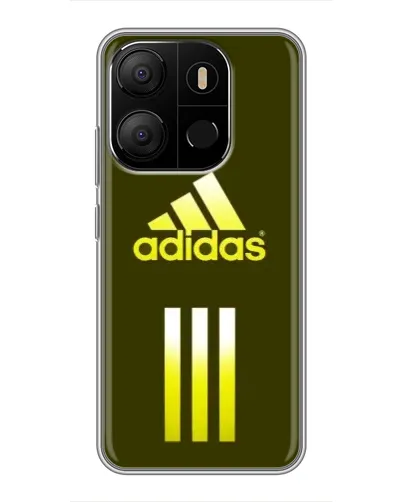 Чохол для TECNO Pop 7 з картинкою «Оливковий градієнт Adidas»