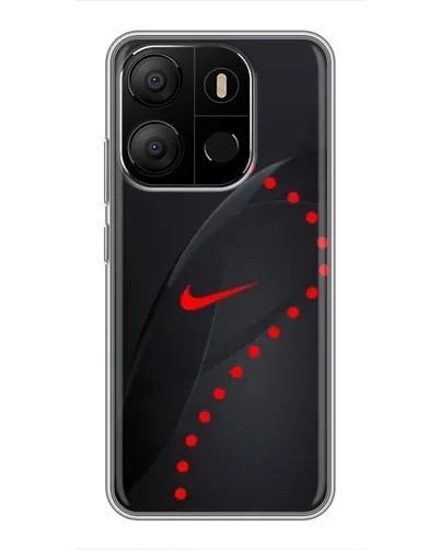 Чехол для TECNO Pop 7 с картинкой «Абстрактный дизайн Nike» Чехол для TECNO Pop 7 с картинкой «Абстрактный дизайн Nike»