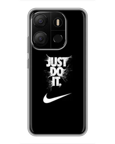 Чехол для TECNO Pop 7 с картинкой «Текстовый принт Nike» Чехол для TECNO Pop 7 с картинкой «Текстовый принт Nike»