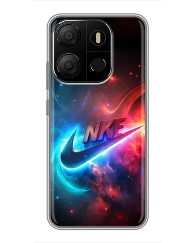 Чехол для TECNO Pop 7 с картинкой «Огненный логотип Nike» Чехол для TECNO Pop 7 с картинкой «Огненный логотип Nike»