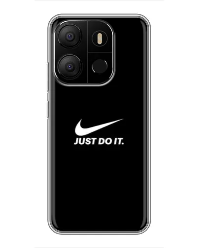 Чехол для TECNO Pop 7 с картинкой «Минимализм от Nike» Чехол для TECNO Pop 7 с картинкой «Минимализм от Nike»