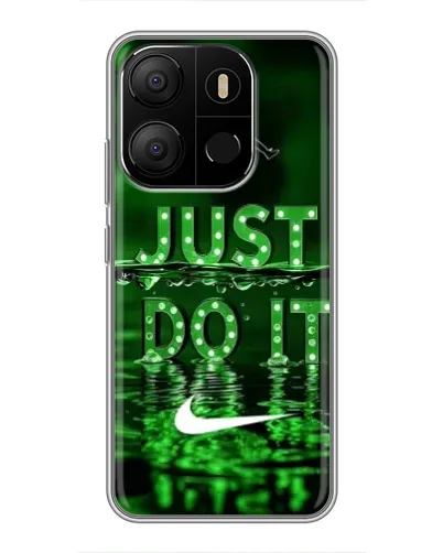Чехол для TECNO Pop 7 с картинкой «Зеленый неоновый Nike» Чехол для TECNO Pop 7 с картинкой «Зеленый неоновый Nike»