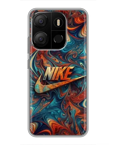 Чехол для TECNO Pop 7 с картинкой «Nike в абстракции» Чехол для TECNO Pop 7 с картинкой «Nike в абстракции»