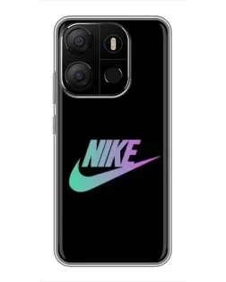 Чехол для TECNO Pop 7 с картинкой «Nike — городская ночь» Чехол для TECNO Pop 7 с картинкой «Nike — городская ночь»