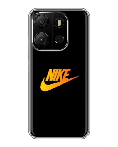 Чехол для TECNO Pop 7 с картинкой «Золотой логотип Nike» Чехол для TECNO Pop 7 с картинкой «Золотой логотип Nike»