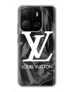 Чехол для TECNO Pop 7 с картинкой «Шелковый Louis Vuitton»