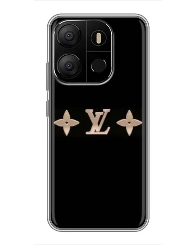 Чехол для TECNO Pop 7 с картинкой «Louis Vuitton — минимализм»