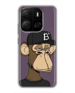 Чохол для TECNO Pop 7 з картинкою «Bored Ape в кепці» Чохол для TECNO Pop 7 з картинкою «Bored Ape в кепці»