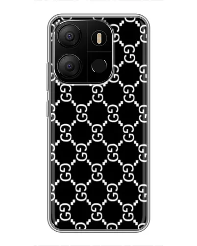 Чехол для TECNO Pop 7 с картинкой «Gucci — сетчатый паттерн» Чехол для TECNO Pop 7 с картинкой «Gucci — сетчатый паттерн»
