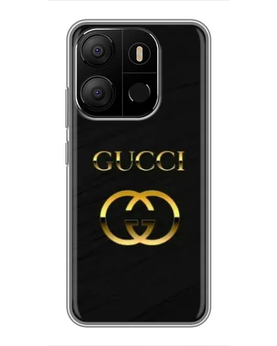 Чехол для TECNO Pop 7 с картинкой «Золотой логотип Gucci» Чехол для TECNO Pop 7 с картинкой «Золотой логотип Gucci»