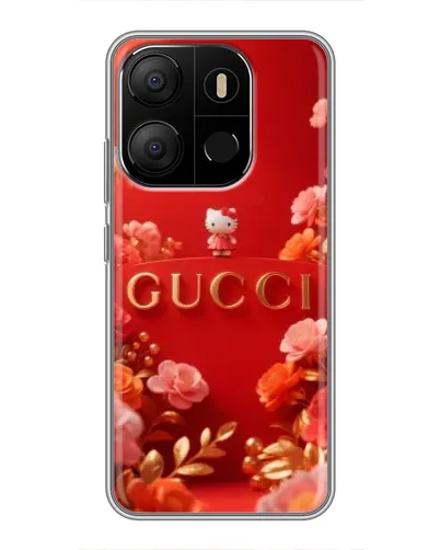 Чехол для TECNO Pop 7 с картинкой «Gucci — золотой сад» Чехол для TECNO Pop 7 с картинкой «Gucci — золотой сад»