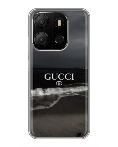 Чехол для TECNO Pop 7 с картинкой «Gucci — морской прибой» Чехол для TECNO Pop 7 с картинкой «Gucci — морской прибой»
