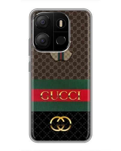 Чехол для TECNO Pop 7 с картинкой «Gucci — брендированный десерт» Чехол для TECNO Pop 7 с картинкой «Gucci — брендированный десерт»