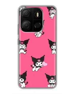 Чехол для TECNO Pop 7 с картинкой «Паттерн с Куроми» Чехол для TECNO Pop 7 с картинкой «Паттерн с Куроми»