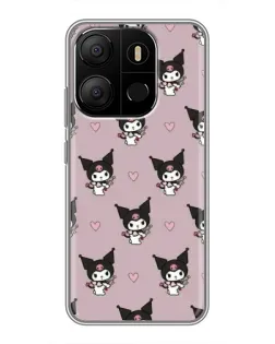 Чехол для TECNO Pop 7 с картинкой «Kuromi — ночной сон» Чехол для TECNO Pop 7 с картинкой «Kuromi — ночной сон»