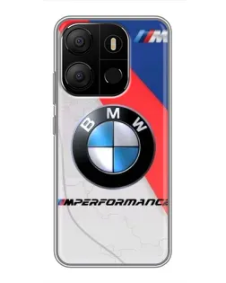 Чохол для TECNO Pop 7 з картинкою «BMW Performance стиль»