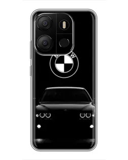 Чохол для TECNO Pop 7 з картинкою «BMW — погляд з темряви»