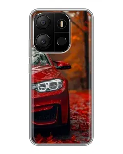Чохол для TECNO Pop 7 з картинкою «Осіння BMW M4»