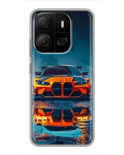 Чехол для TECNO Pop 7 с картинкой «BMW — золотая эмблема» Чехол для TECNO Pop 7 с картинкой «BMW — золотая эмблема»