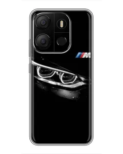 Чохол для TECNO Pop 7 з картинкою «BMW — погляд тигра»