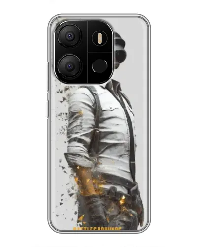 Чохол для TECNO Pop 7 з картинкою «PUBG — боєць у пилу» Чохол для TECNO Pop 7 з картинкою «PUBG — боєць у пилу»