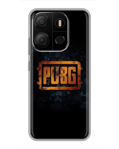 Чохол для TECNO Pop 7 з картинкою «PUBG — золотий логотип» Чохол для TECNO Pop 7 з картинкою «PUBG — золотий логотип»