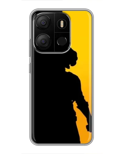 Чохол для TECNO Pop 7 з картинкою «Тінь воїна PUBG» Чохол для TECNO Pop 7 з картинкою «Тінь воїна PUBG»