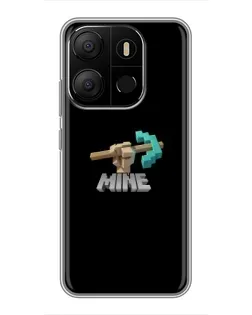 Чехол для TECNO Pop 7 с картинкой «Алмазная кирка» Чехол для TECNO Pop 7 с картинкой «Алмазная кирка»