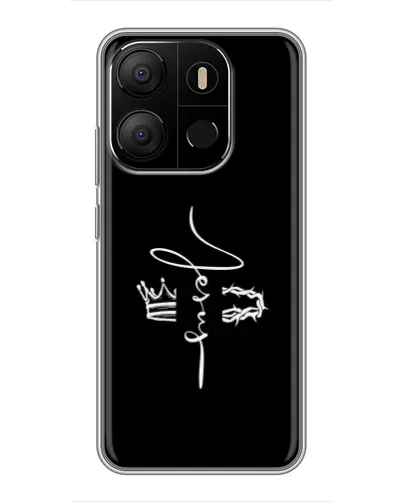 Чохол для TECNO Pop 7 з картинкою «Король Слави Jesus» Чохол для TECNO Pop 7 з картинкою «Король Слави Jesus»