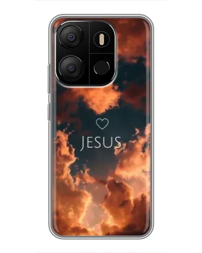 Чохол для TECNO Pop 7 з картинкою «Сяйво Імені Jesus» Чохол для TECNO Pop 7 з картинкою «Сяйво Імені Jesus»