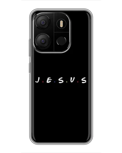 Чохол для TECNO Pop 7 з картинкою «Крапки віри J.E.S.U.S.» Чохол для TECNO Pop 7 з картинкою «Крапки віри J.E.S.U.S.»