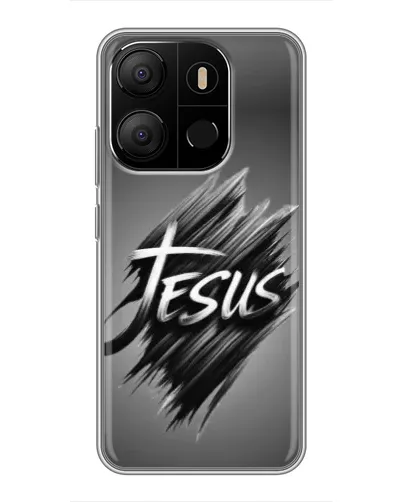Чохол для TECNO Pop 7 з картинкою «Напис Jesus Graffiti» Чохол для TECNO Pop 7 з картинкою «Напис Jesus Graffiti»