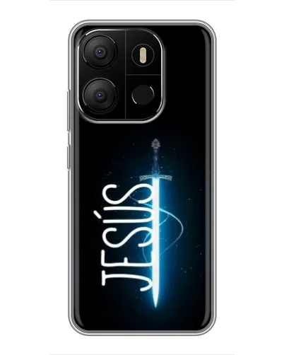 Чохол для TECNO Pop 7 з картинкою «Меч Духа Jesus» Чохол для TECNO Pop 7 з картинкою «Меч Духа Jesus»