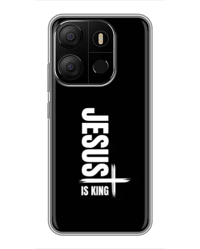 Чохол для TECNO Pop 7 з картинкою «Вертикаль віри Jesus» Чохол для TECNO Pop 7 з картинкою «Вертикаль віри Jesus»