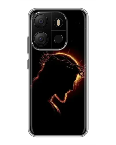 Чехол для TECNO Pop 7 с картинкой «Терновый венец» Чехол для TECNO Pop 7 с картинкой «Терновый венец»