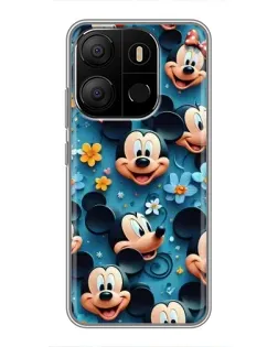 Чохол для TECNO Pop 7 з картинкою «Паттерн Міккі та Мінні» Чохол для TECNO Pop 7 з картинкою «Паттерн Міккі та Мінні»