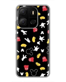 Чохол для TECNO Pop 7 з картинкою «Графічний принт лапок» Чохол для TECNO Pop 7 з картинкою «Графічний принт лапок»